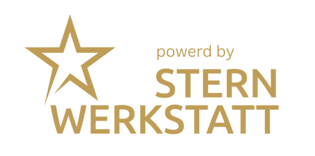 Logo powered ba Stern Werkstatt